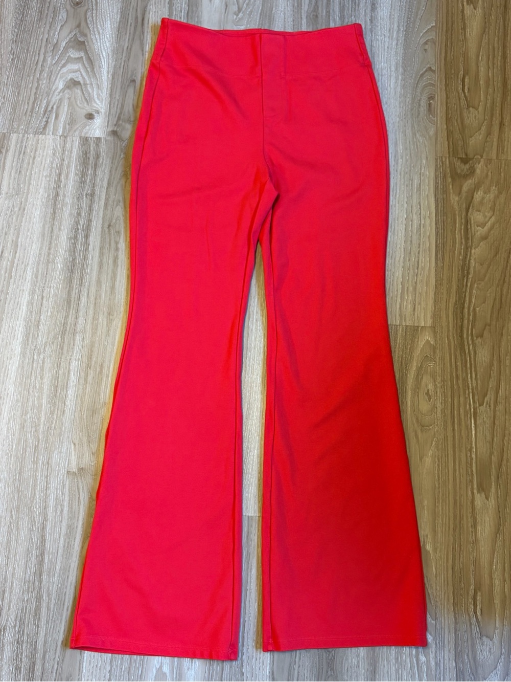 Halara Red High Waist Flare Pants Size M Regular Leggings
